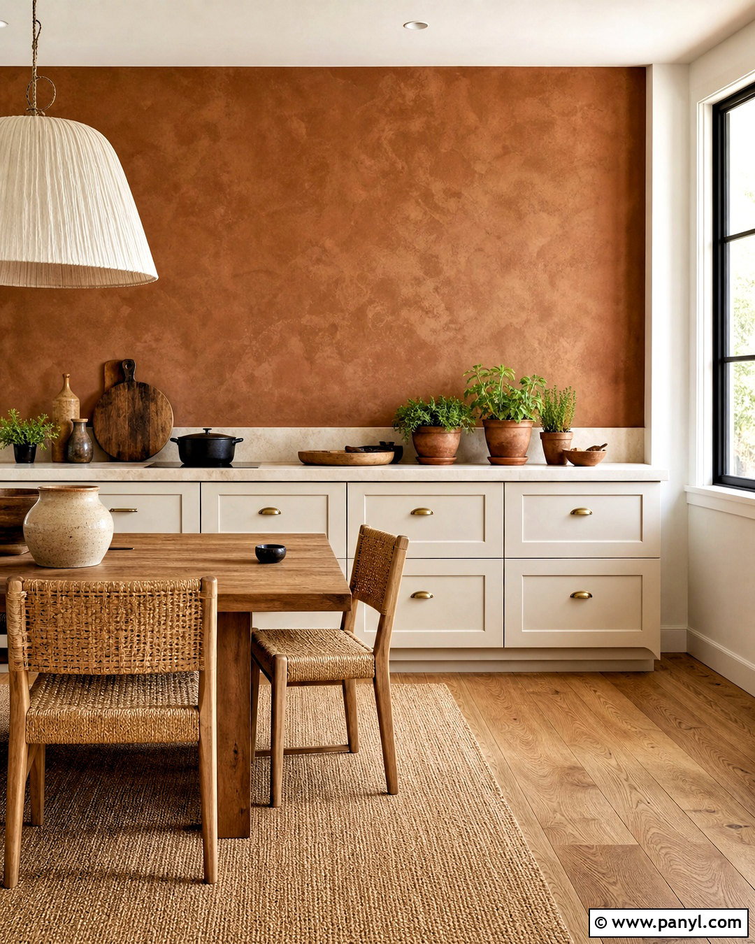 Limewash Kitchen Statement Wall - 20 kitchen statement wall ideas