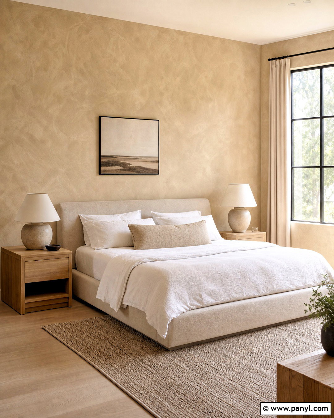 Limewash Wall Painting - 20 diy wall painting techniques