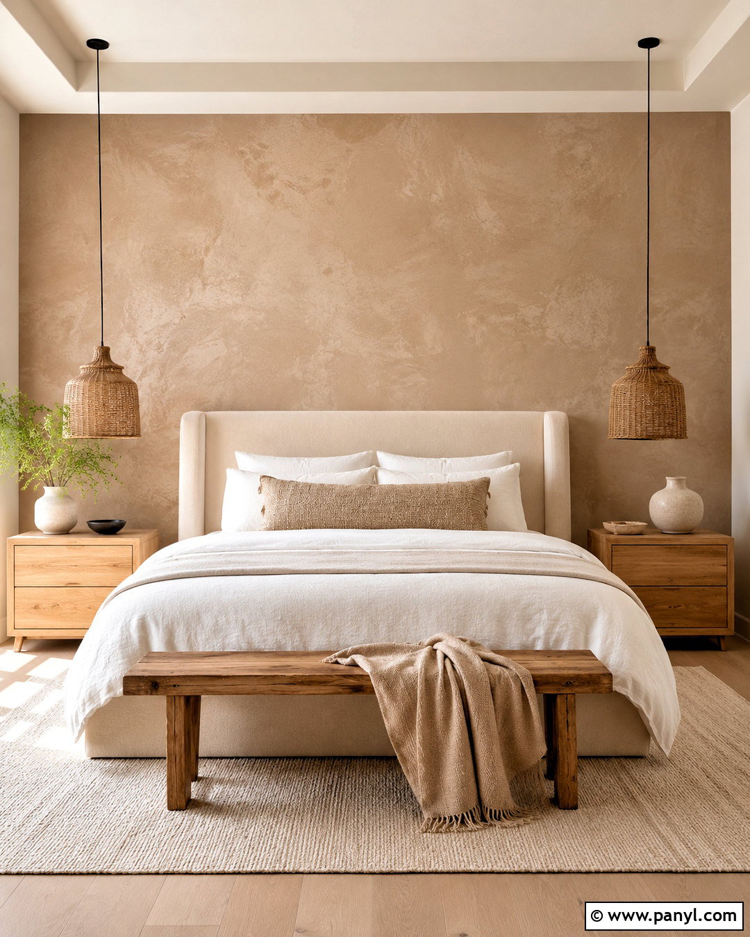 Limewash Wall - 20 decorative wall design ideas