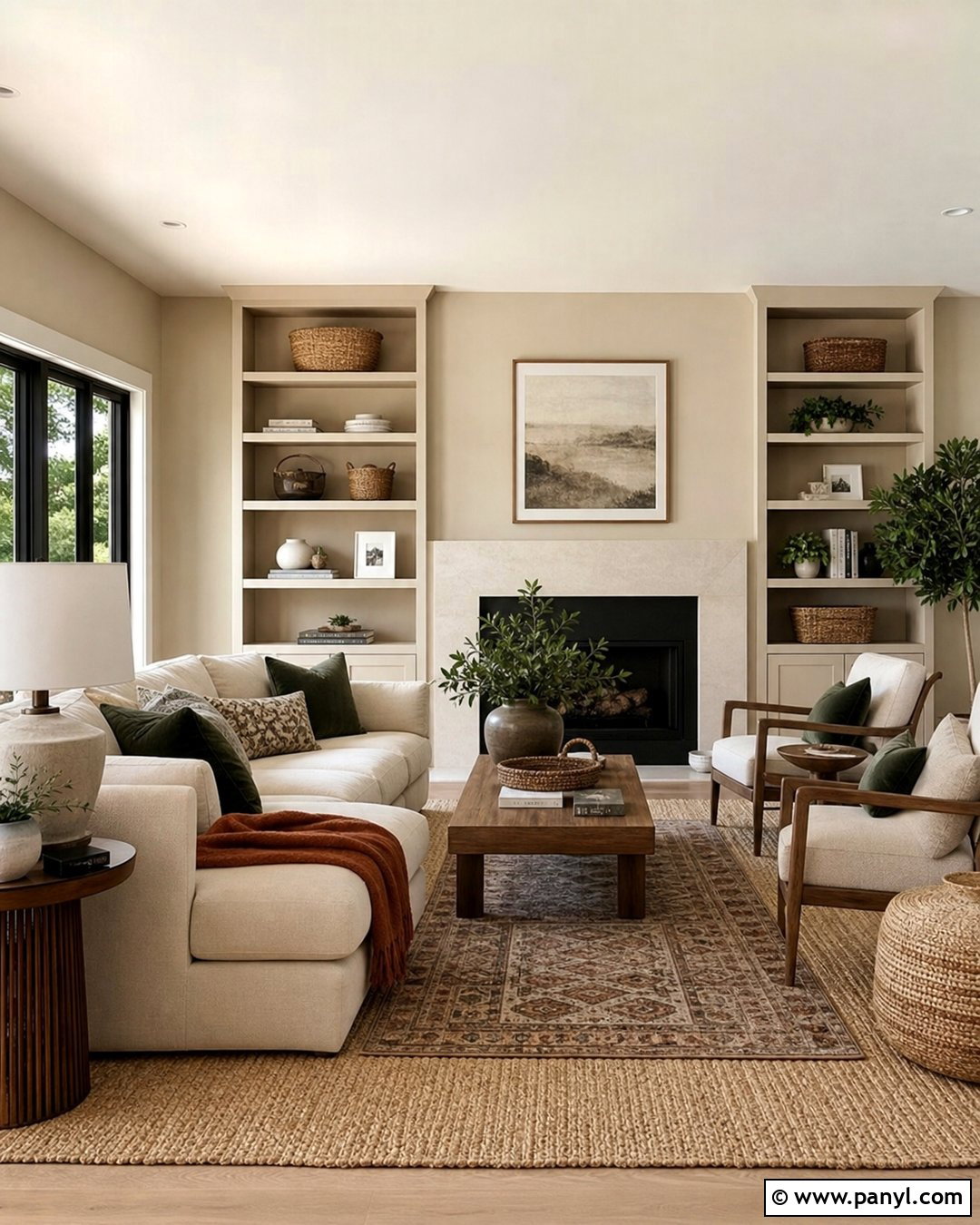 Linen Beige Family Room Wall Color - 25 Elegant Wall Colors