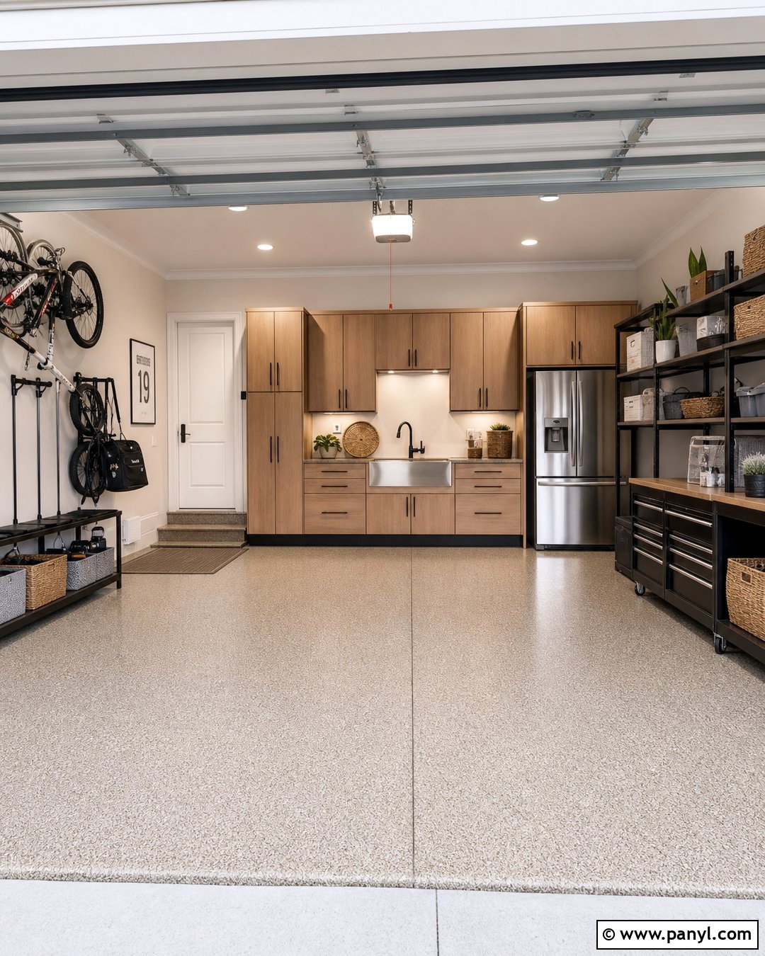Linen Garage Walls - 20 Neutral Color Garage Walls