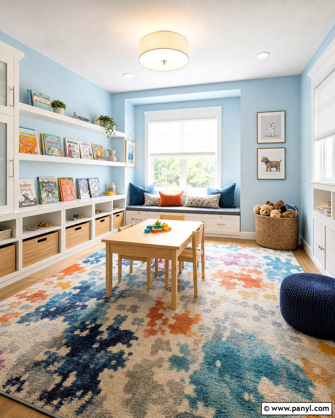 Little Boy Blu Light Blue Playroom - 20 sherwin williams light blue ideas