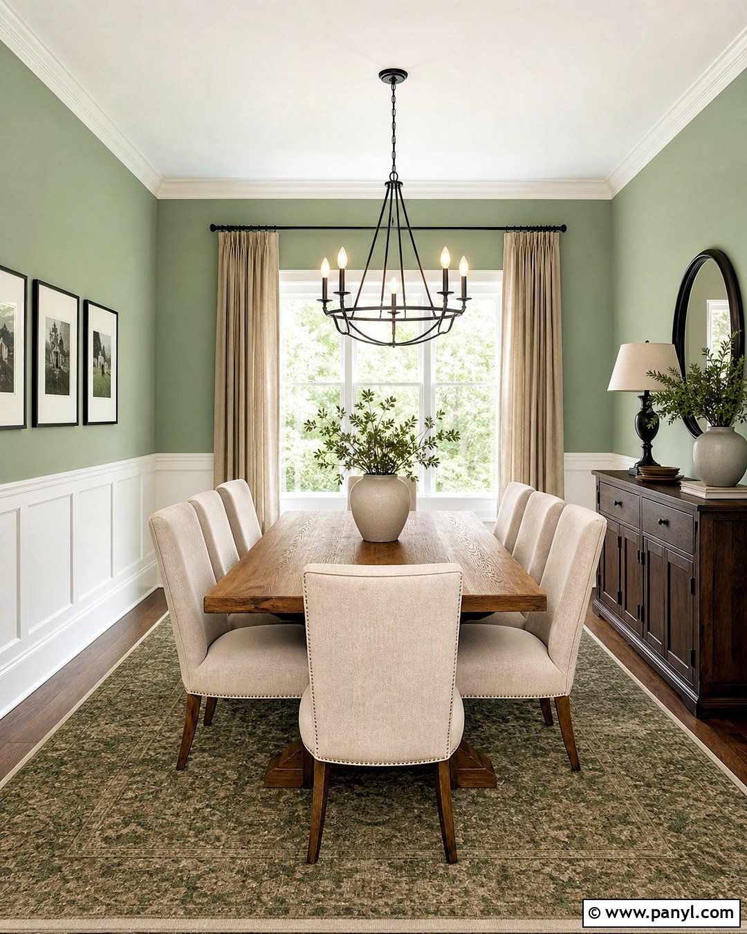 Liveable Green SW 6176 Dining Room - 20 sw sage green paint colors