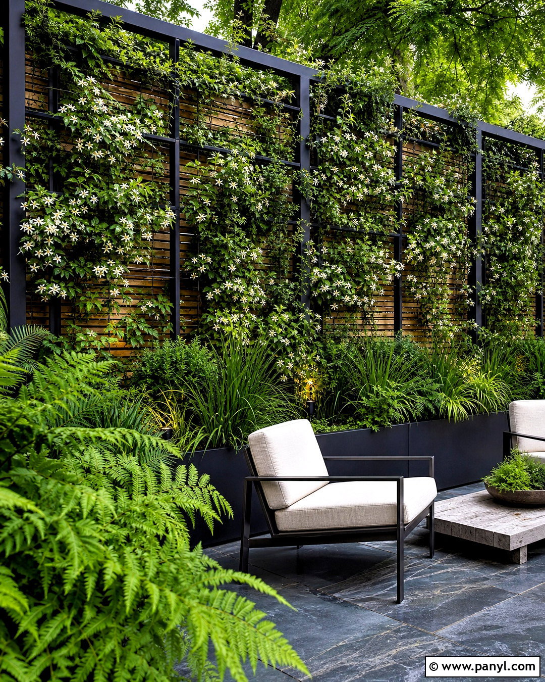 Living Green Fence Wall - 20 fence wall design ideas