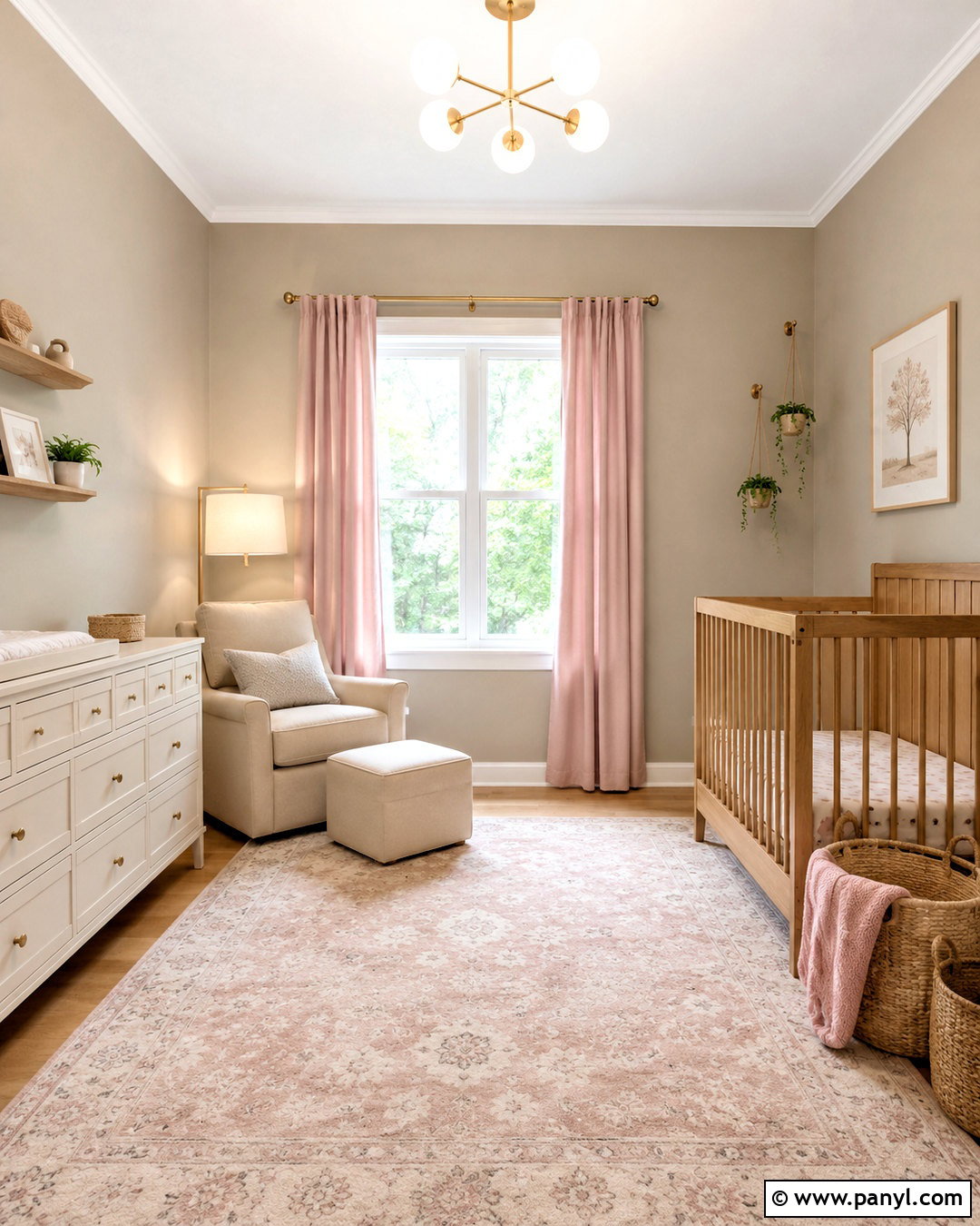 Loggia Nursery With Soft Blush - 20 loggia sherwin williams ideas