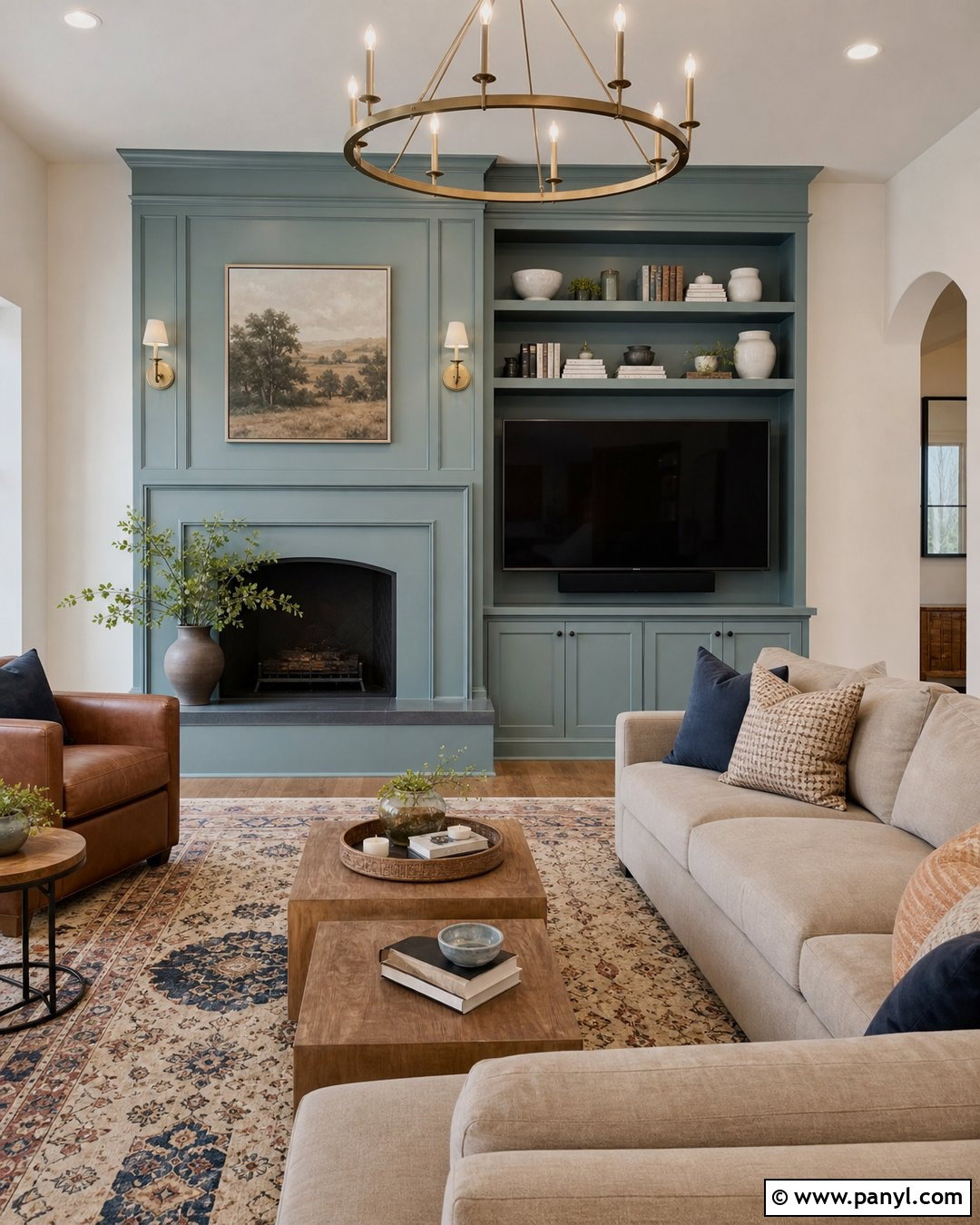 Looking Glass Accent Wall - 20 Looking Glass Paint Color Ideas