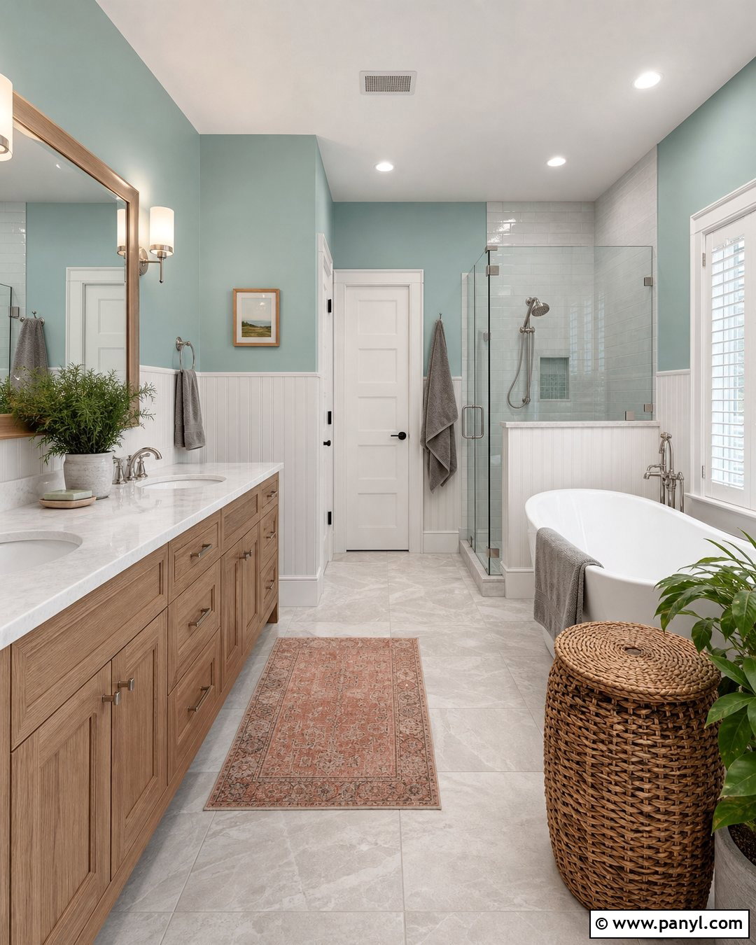 20 Looking Glass Paint Color Ideas for Airy, Elegant Rooms