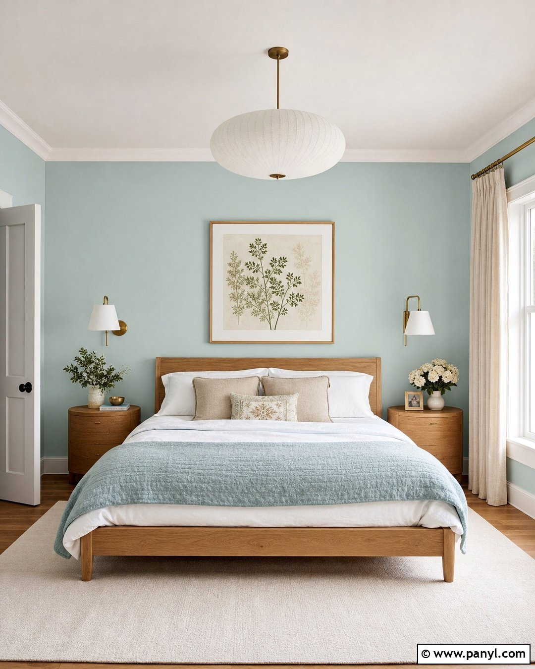 Looking Glass Bedroom - 20 Looking Glass Paint Color Ideas