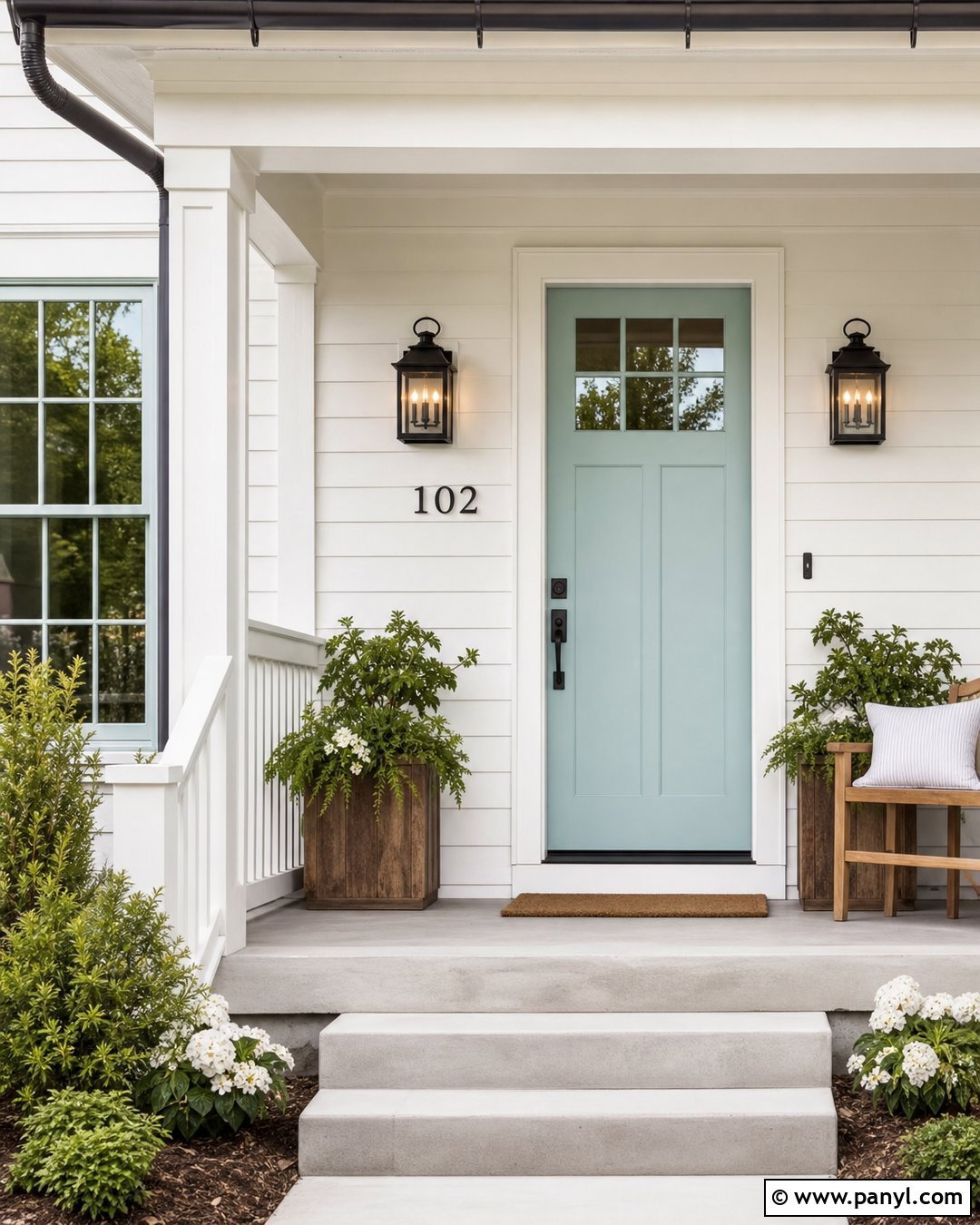 Looking Glass Front Door - 20 Looking Glass Paint Color Ideas