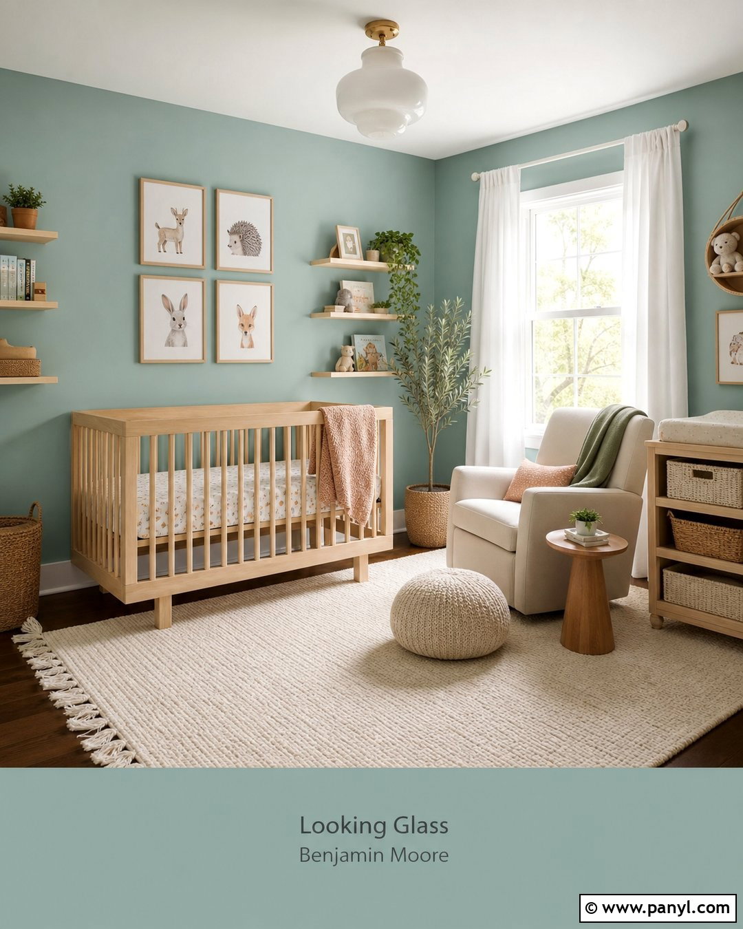 Looking Glass Nursery - 20 Looking Glass Paint Color Ideas