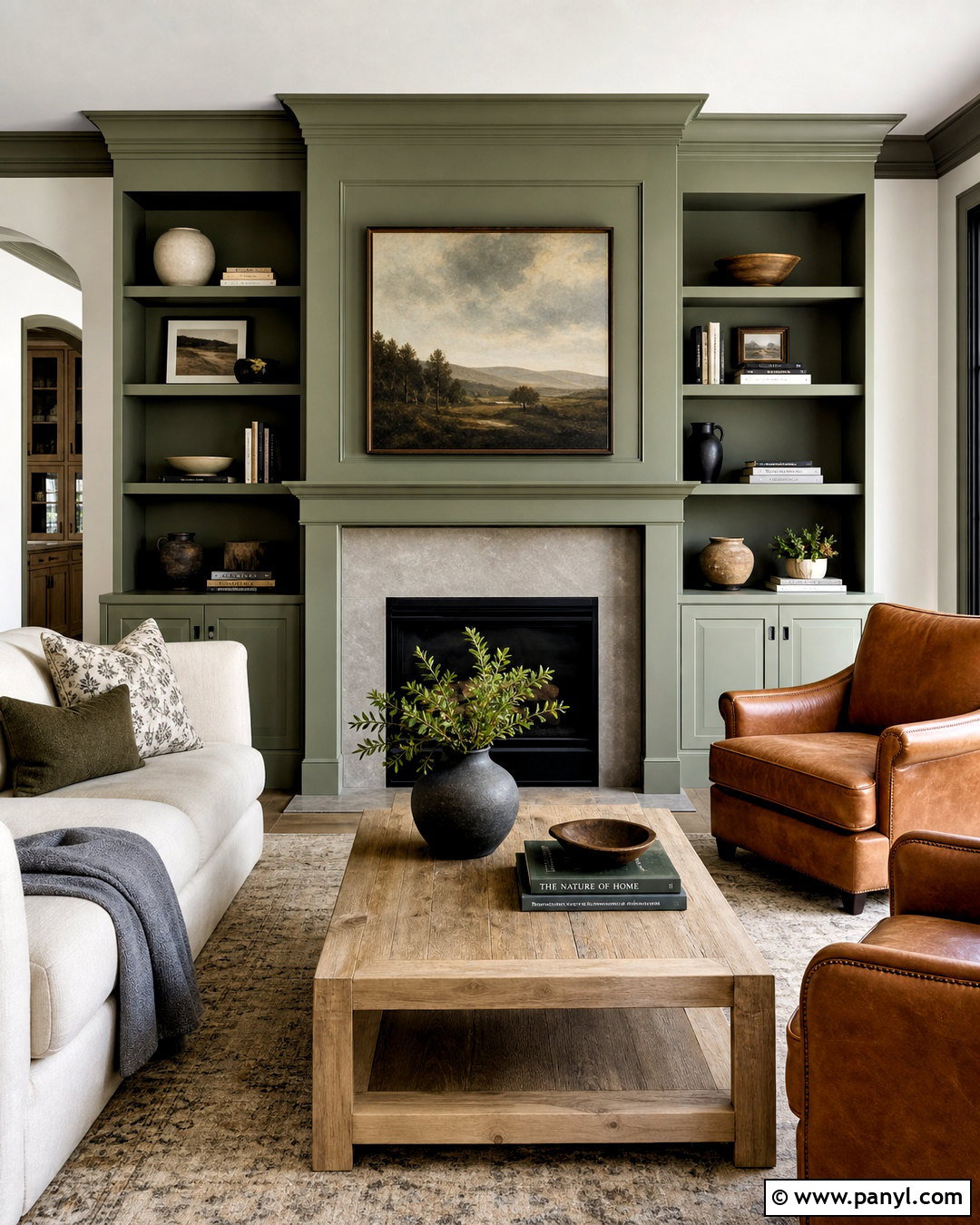 Louisburg Green Fireplace Wall - 20 louisburg green benjamin moore ideas