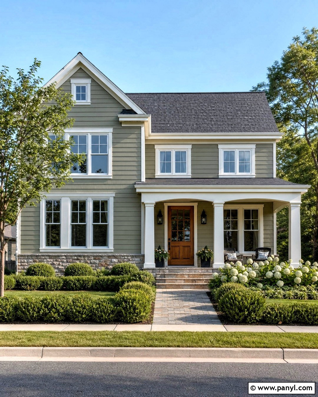 Louisburg Green House Exterior - 20 louisburg green benjamin moore ideas