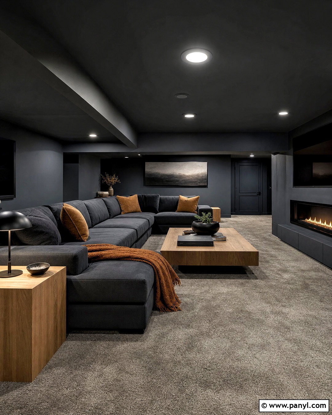 Low Ceiling Moody Basement - 20 moody basement ideas