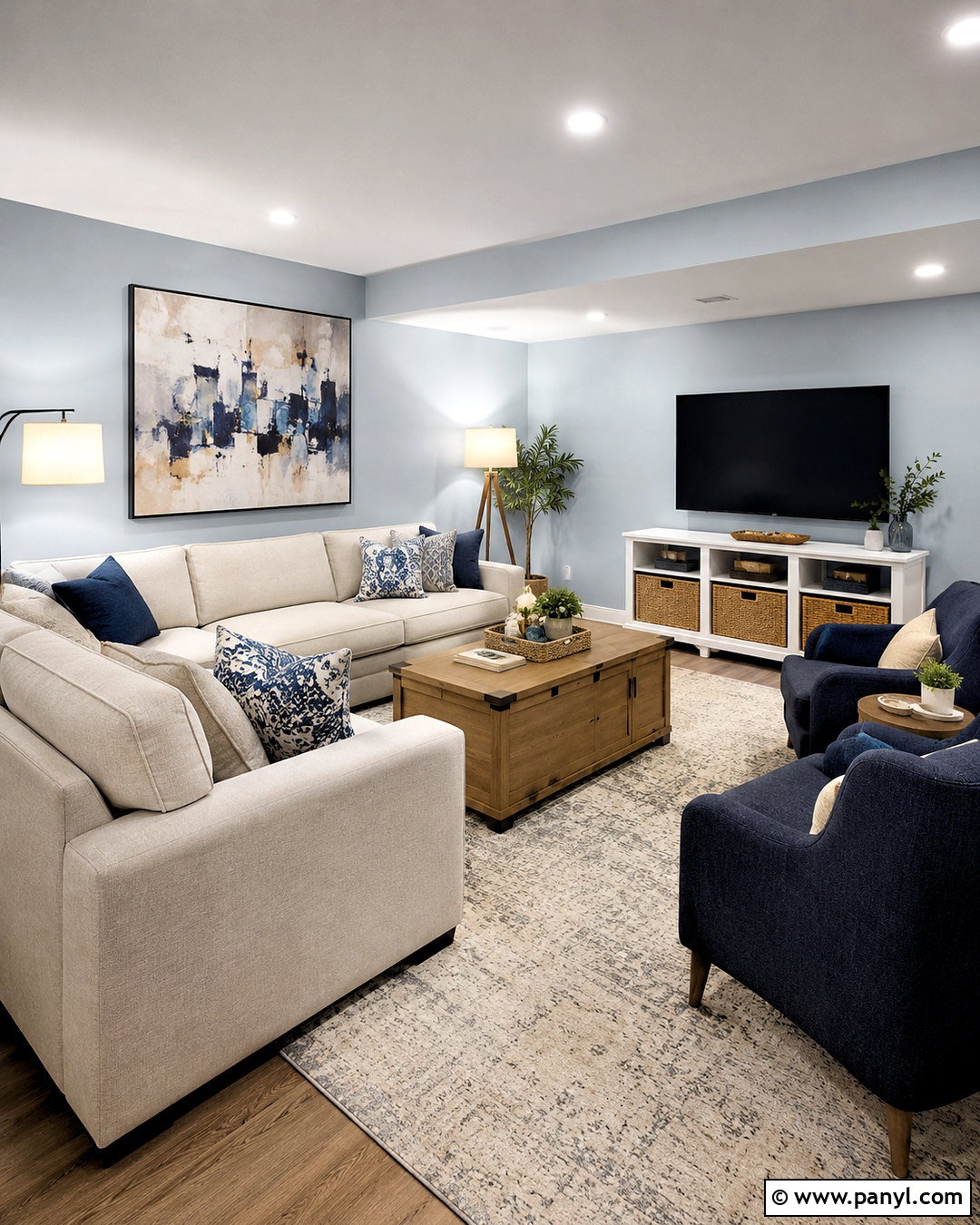 Lullaby Basement Family Room - 20 lullaby sherwin williams ideas