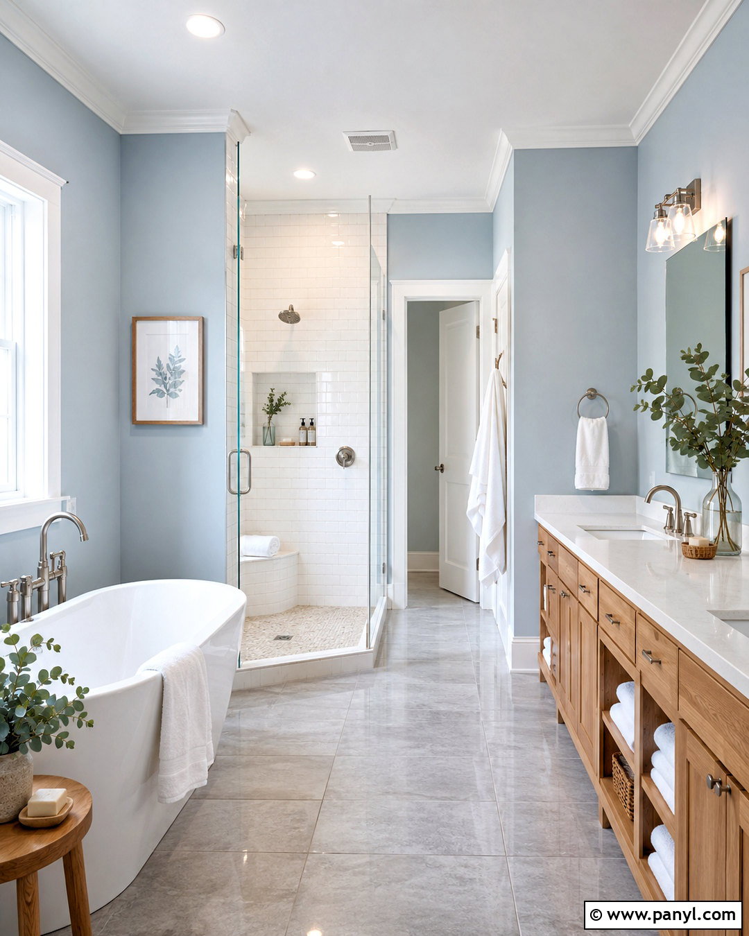Lullaby Bathroom With White Tile - 20 lullaby sherwin williams ideas