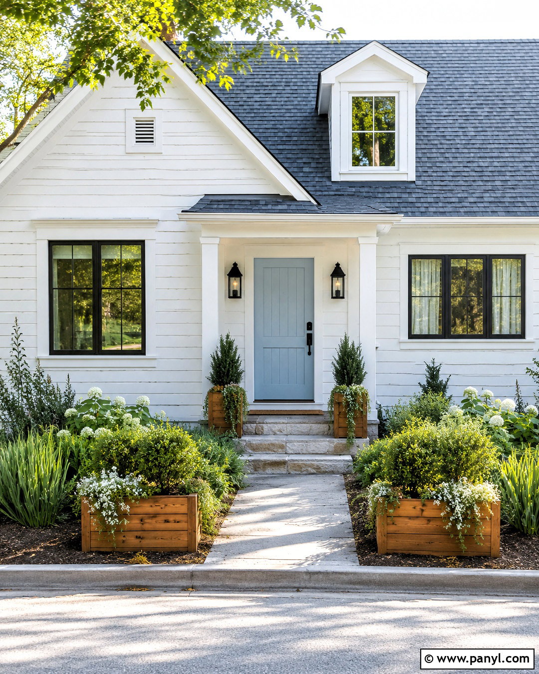 Lullaby Front Door With White Siding - 20 lullaby sherwin williams ideas