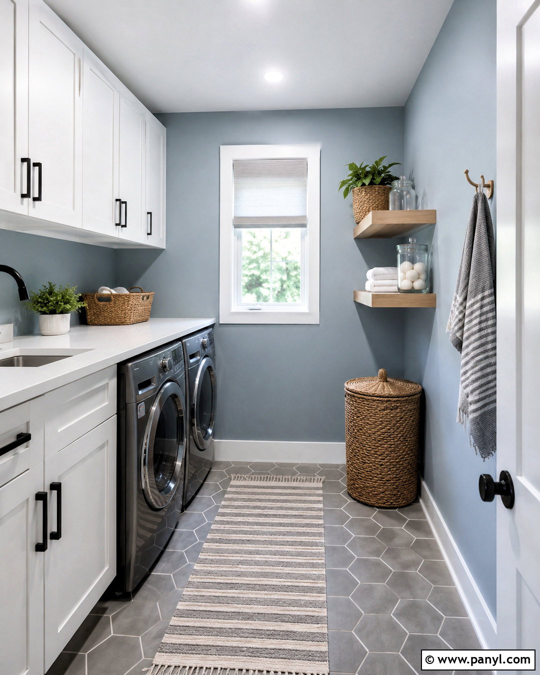 Lullaby Laundry Room With White Cabinets - 20 lullaby sherwin williams ideas