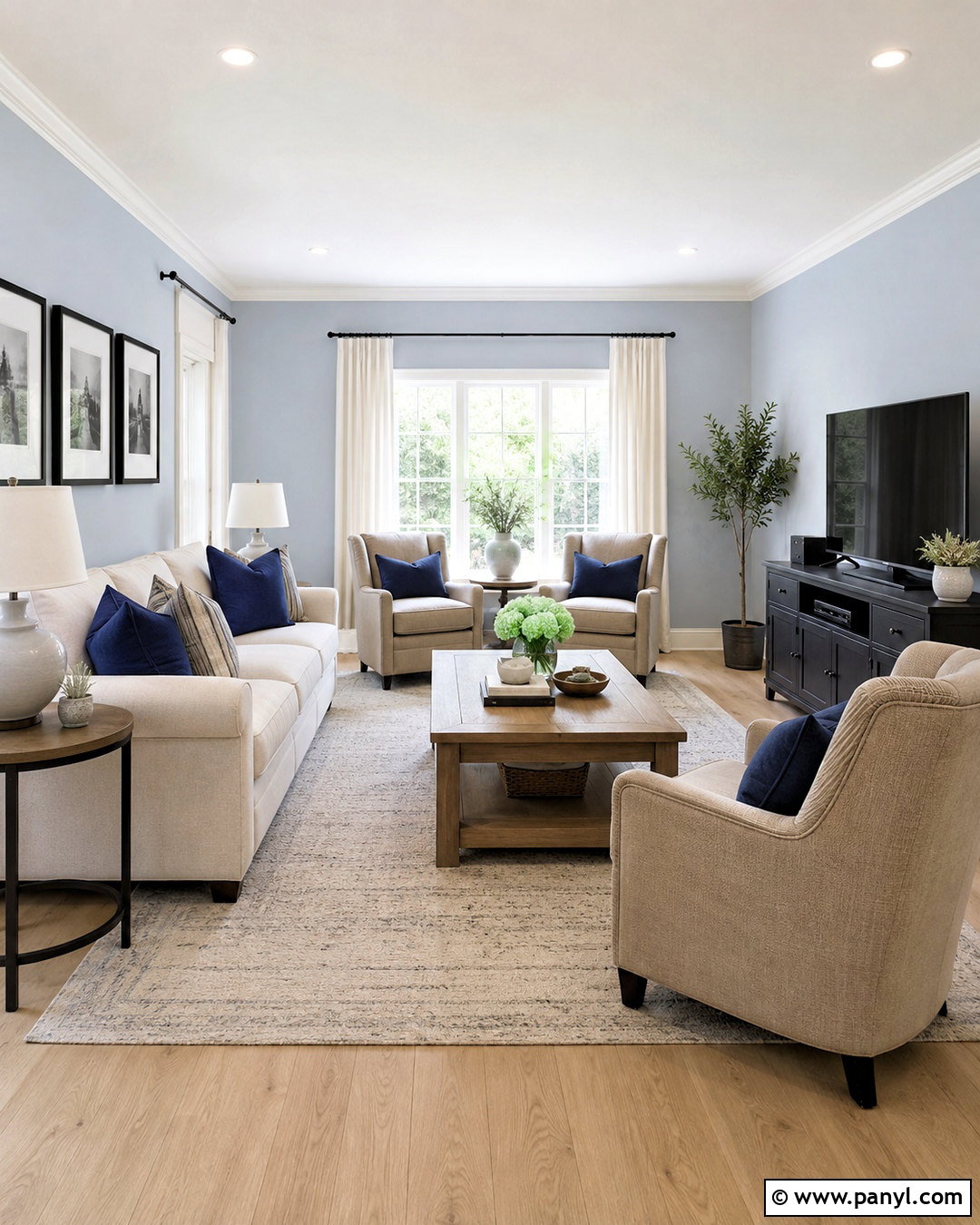 Lullaby Living Room With Cream Furniture - 20 lullaby sherwin williams ideas