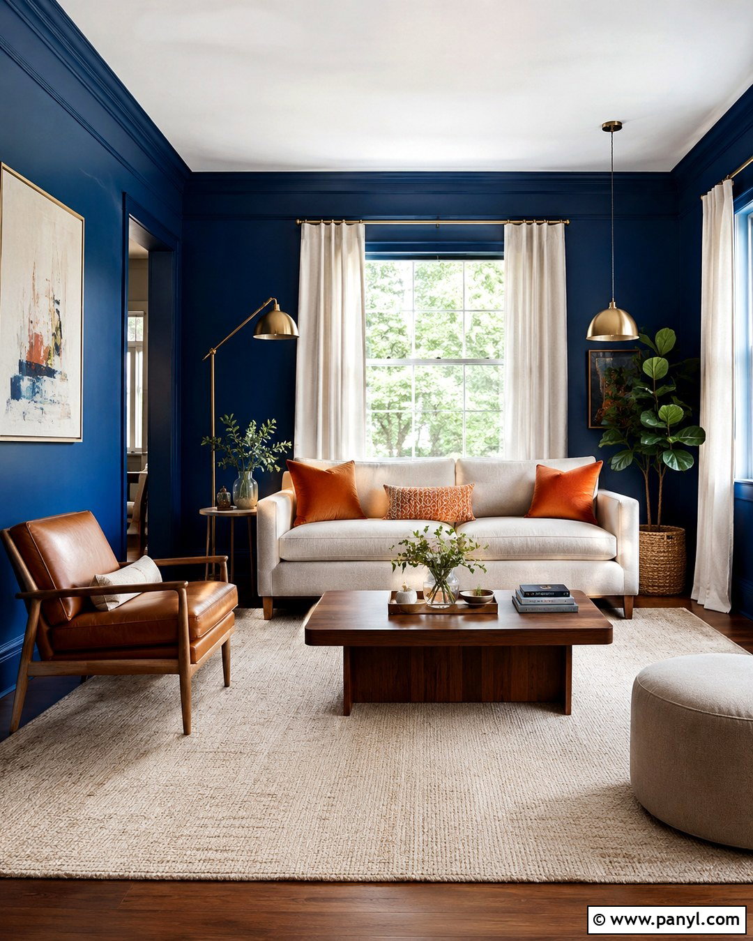 Luminous Blue Wall Color - 20 Trendy Wall Colors 2027