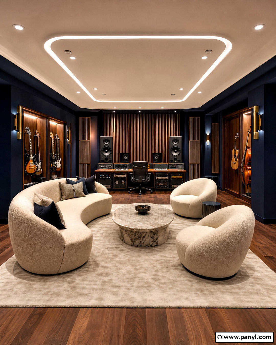 Luxury Basement Music Room - 20 basement music room ideas
