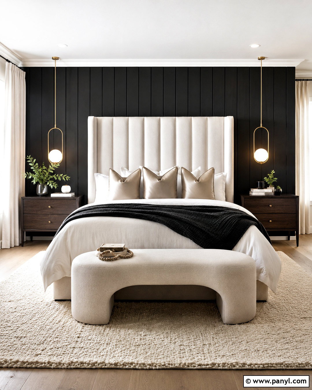 20 Black Shiplap Wall Bedroom Ideas for a Warm, Cozy Retreat
