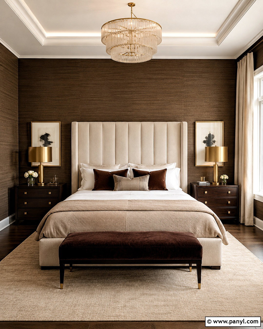 Luxury Chocolate Brown Bedroom - 20 chocolate brown room ideas