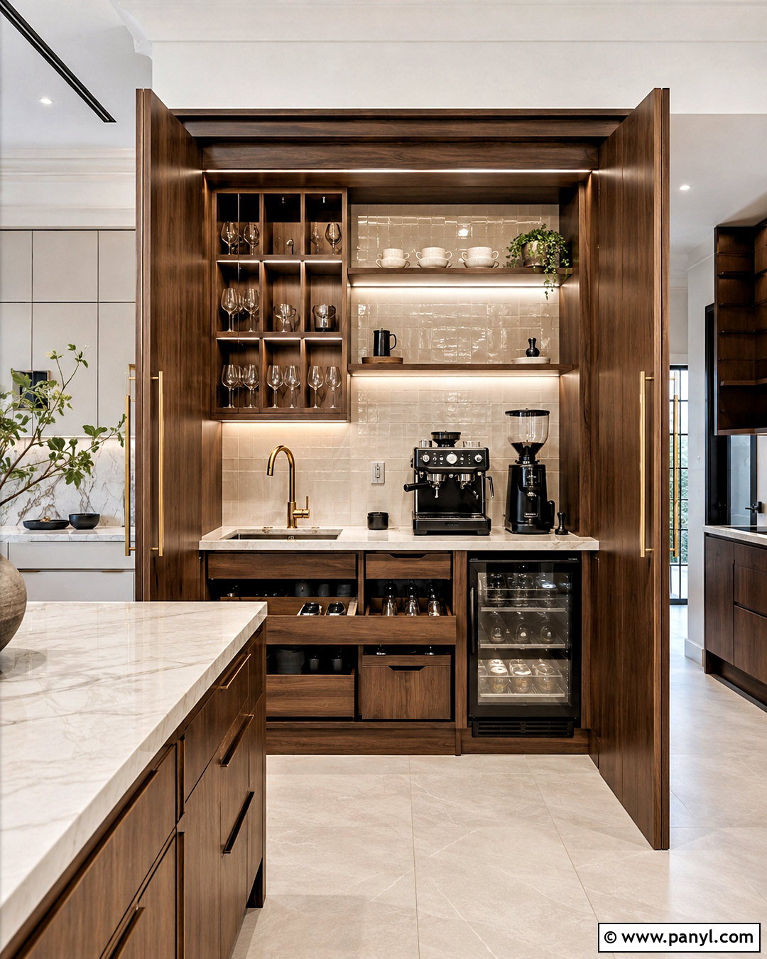 Luxury Coffee Station With Sink - 20 coffee station ideas