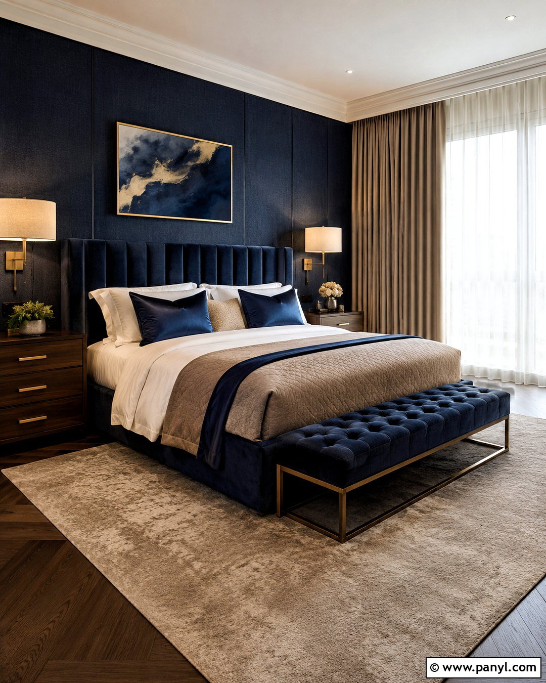 20 Dark Navy Bedroom Ideas for a Calm, Cocooning Escape