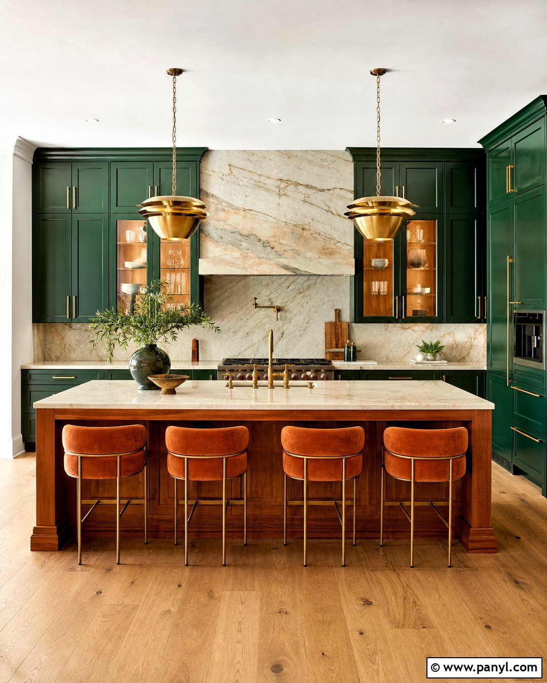 Luxury Green And Orange Kitchen - 20 green and orange kitchen ideas