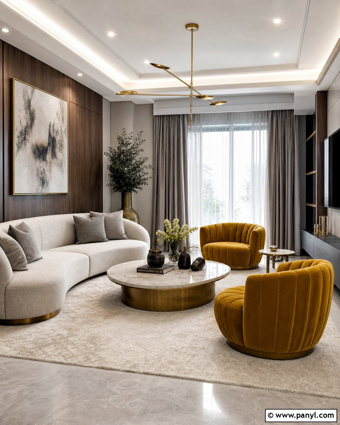 Luxury Grey And Mustard Living Room - 20 grey and mustard living room ideas