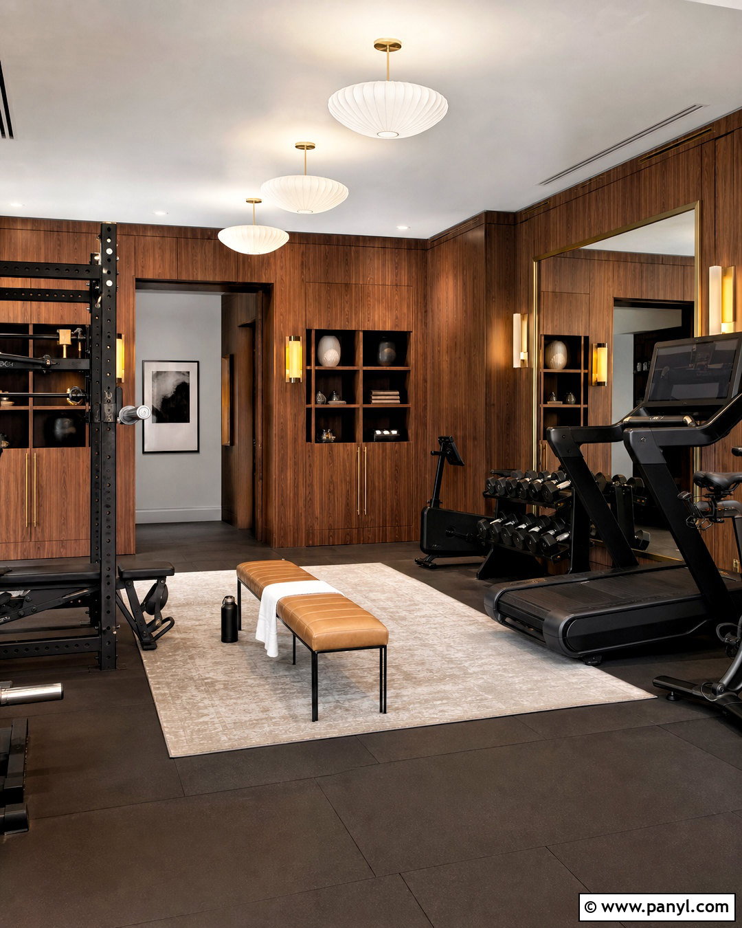 Luxury Home Gym - 20 gym decorating ideas
