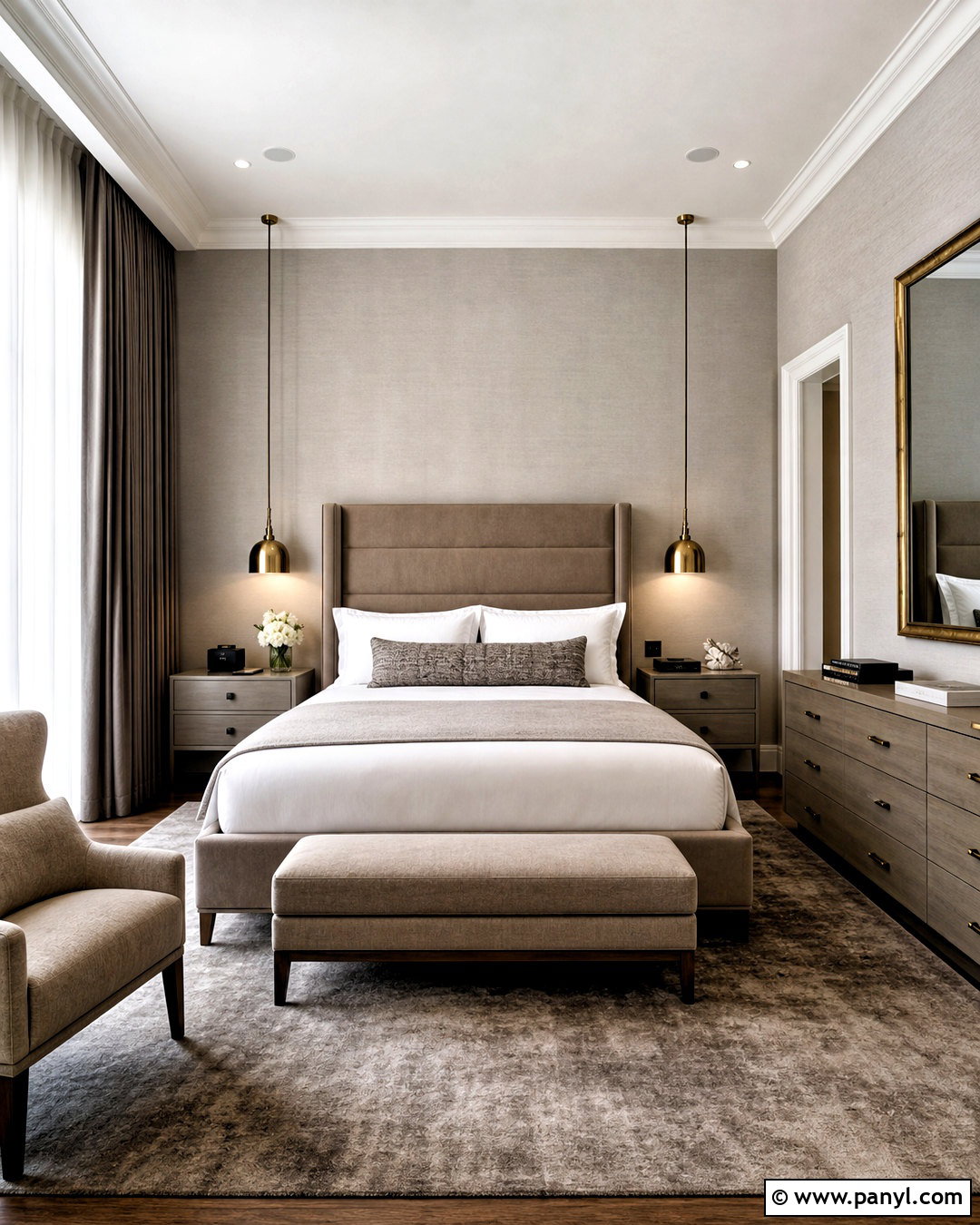 Luxury Hotel Bedroom - 20 bedroom decor ideas