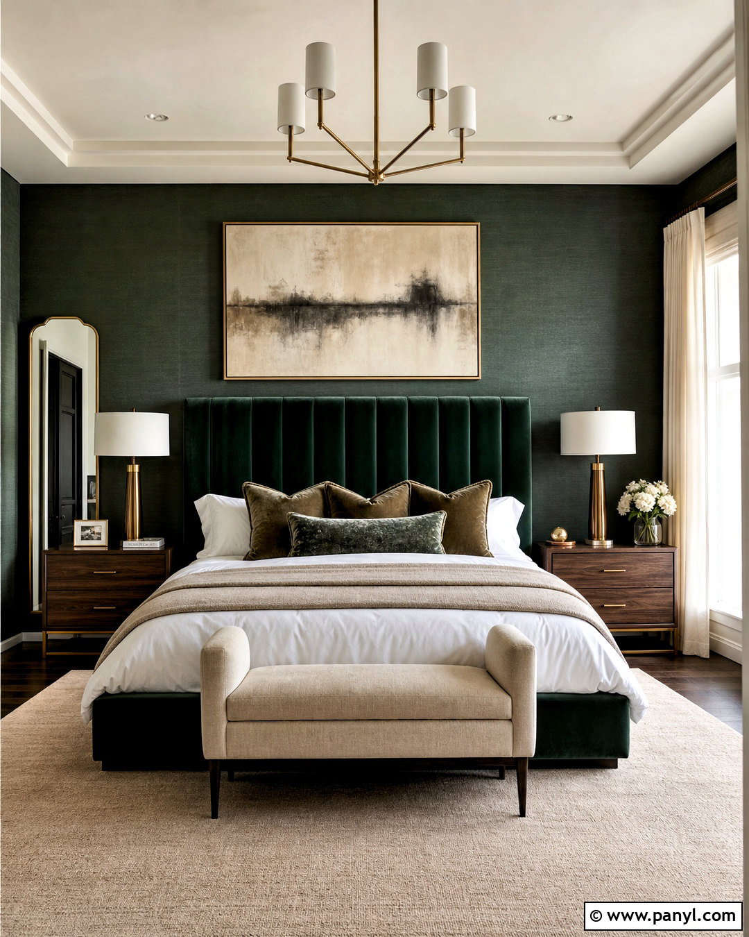 Luxury Hunter Green Bedroom - 20 hunter green bedroom ideas