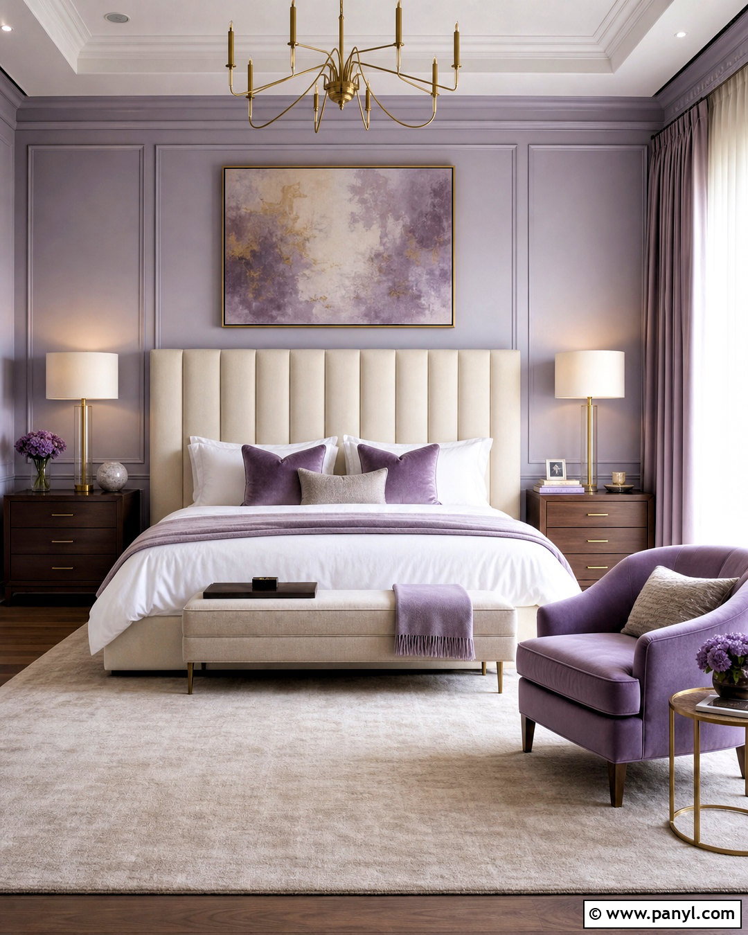 Luxury Light Lavender Bedroom - 20 light lavender bedroom ideas