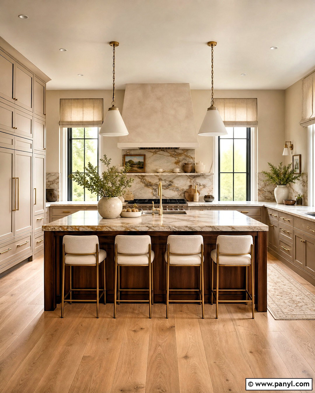Luxury Marble Kitchen - 20 kitchen aesthetic ideas