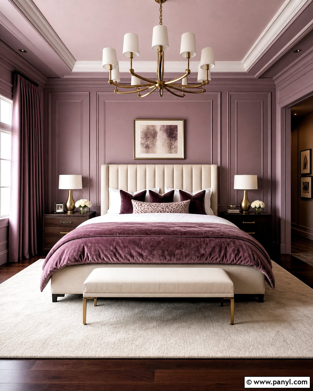 Luxury Mauve Bedroom - 20 mauve bedroom ideas