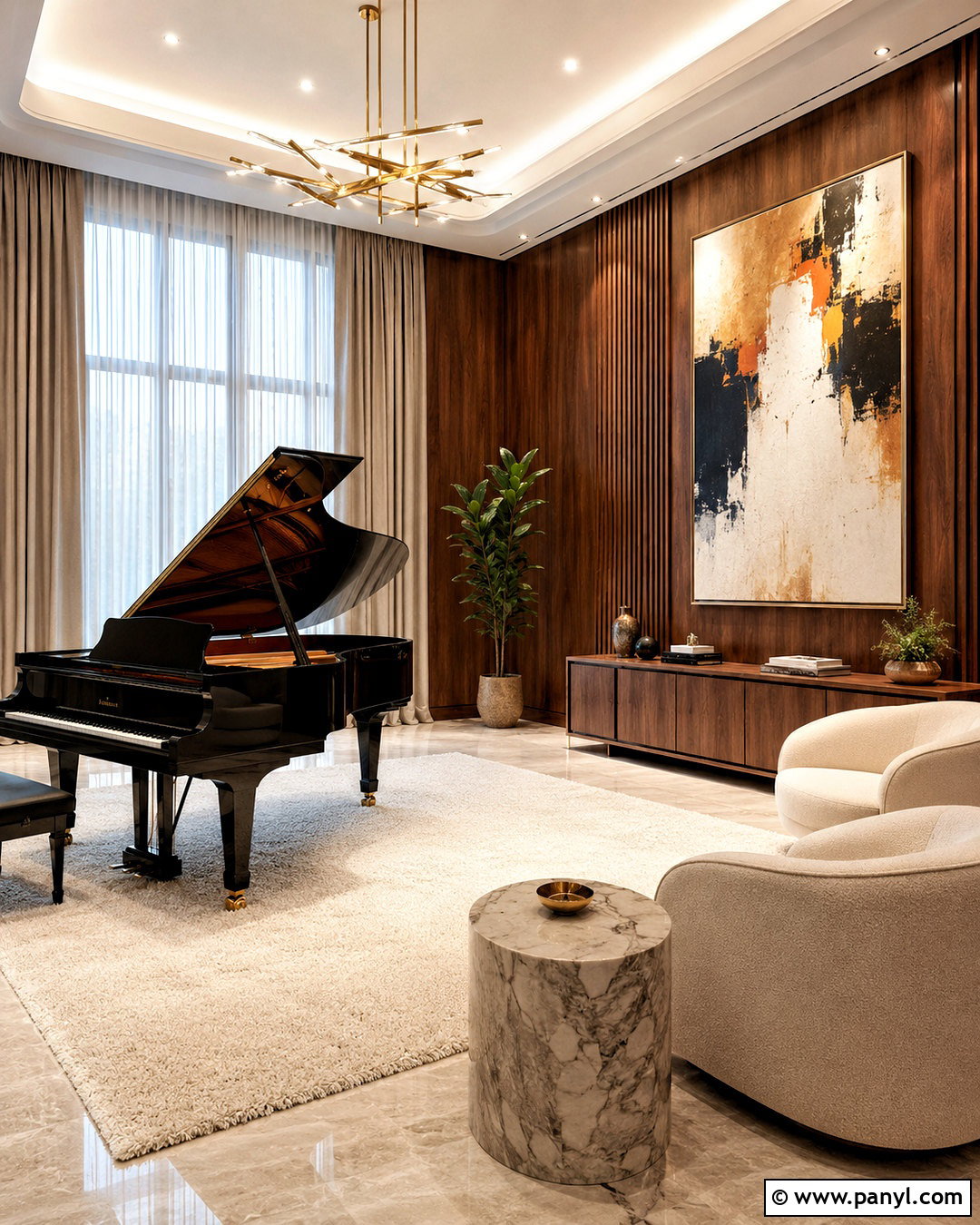 Luxury Modern Music Room - 20 modern music room ideas
