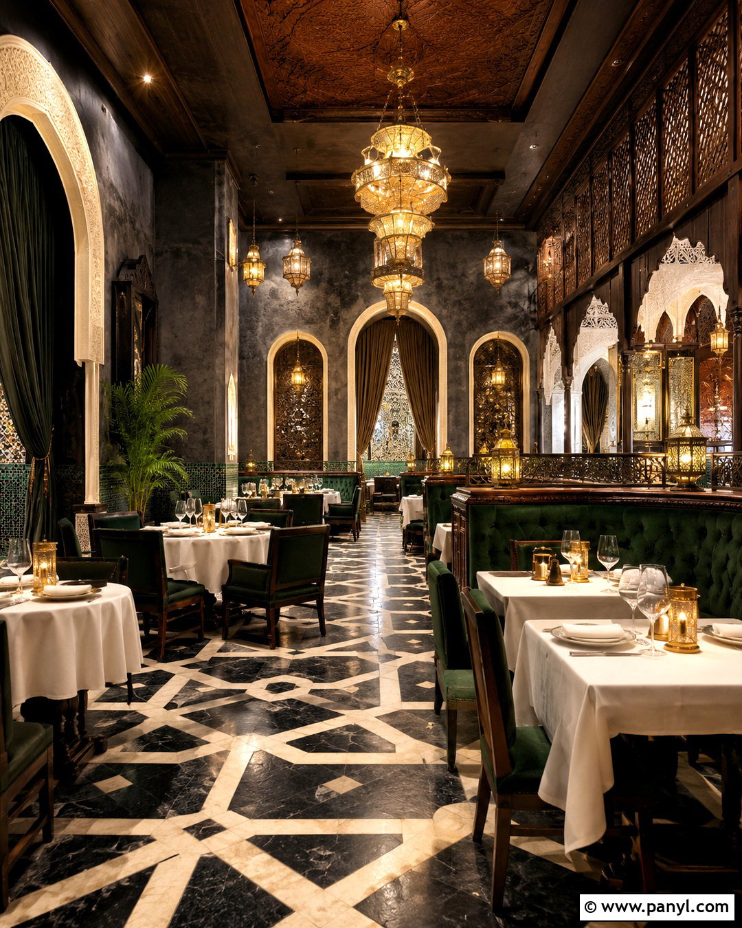 Luxury Moroccan Restaurant - 20 moroccan restaurant interior ideas