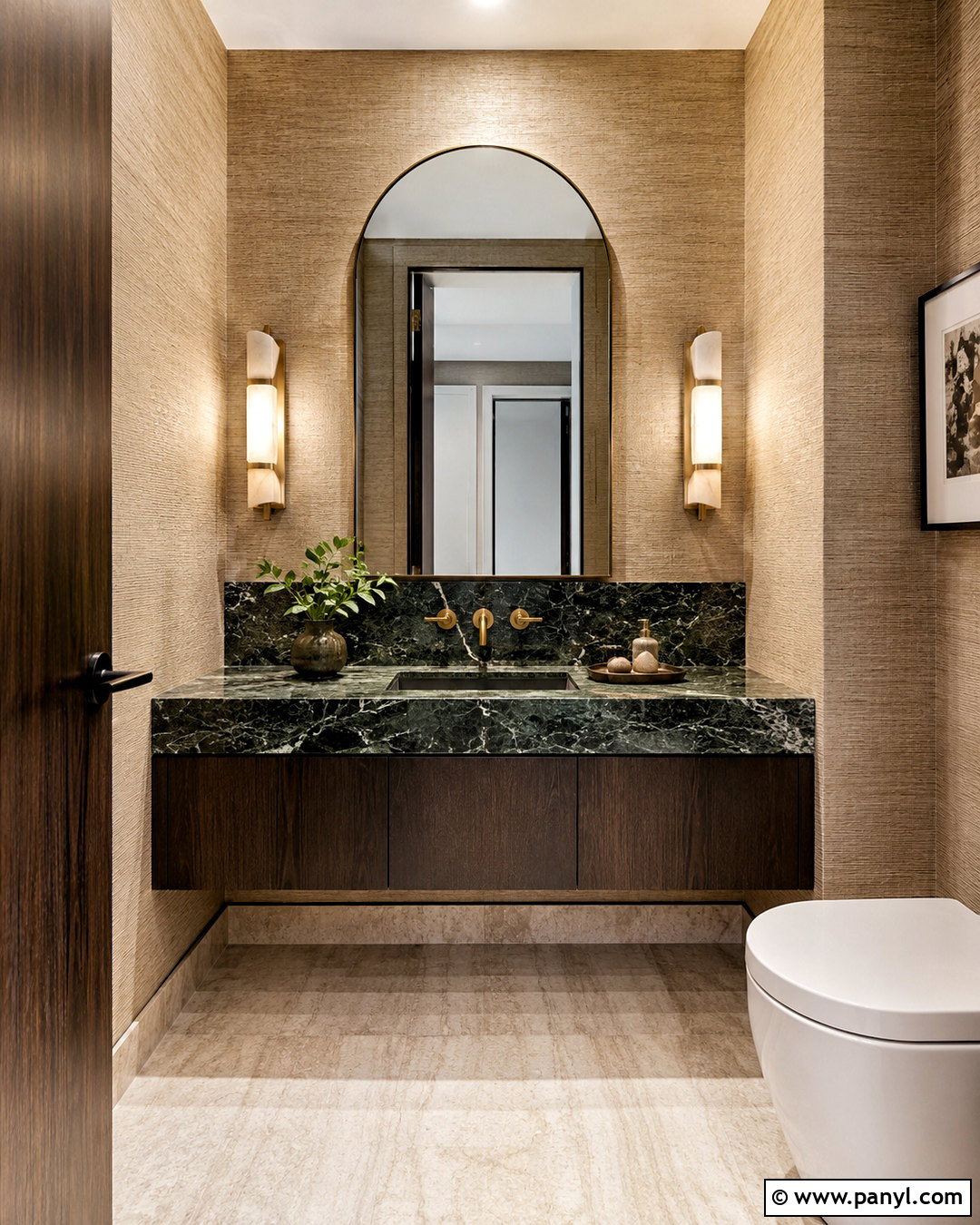 Luxury Powder Room - 20 powder room inspiration ideas