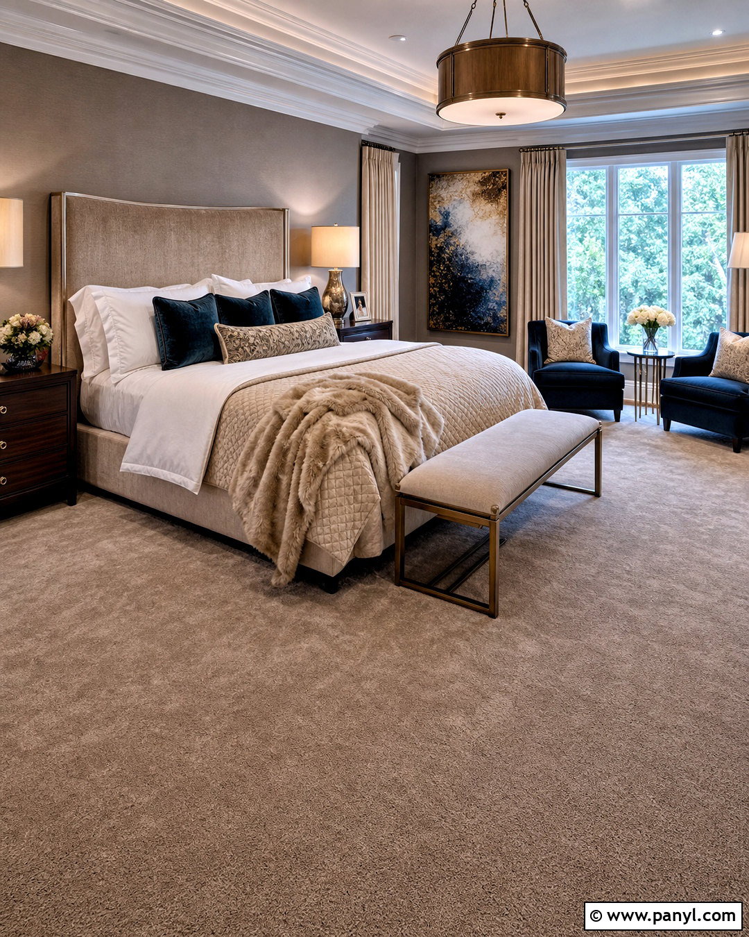 Luxury Primary Bedroom Carpet - 20 wall to wall carpet ideas bedrooms
