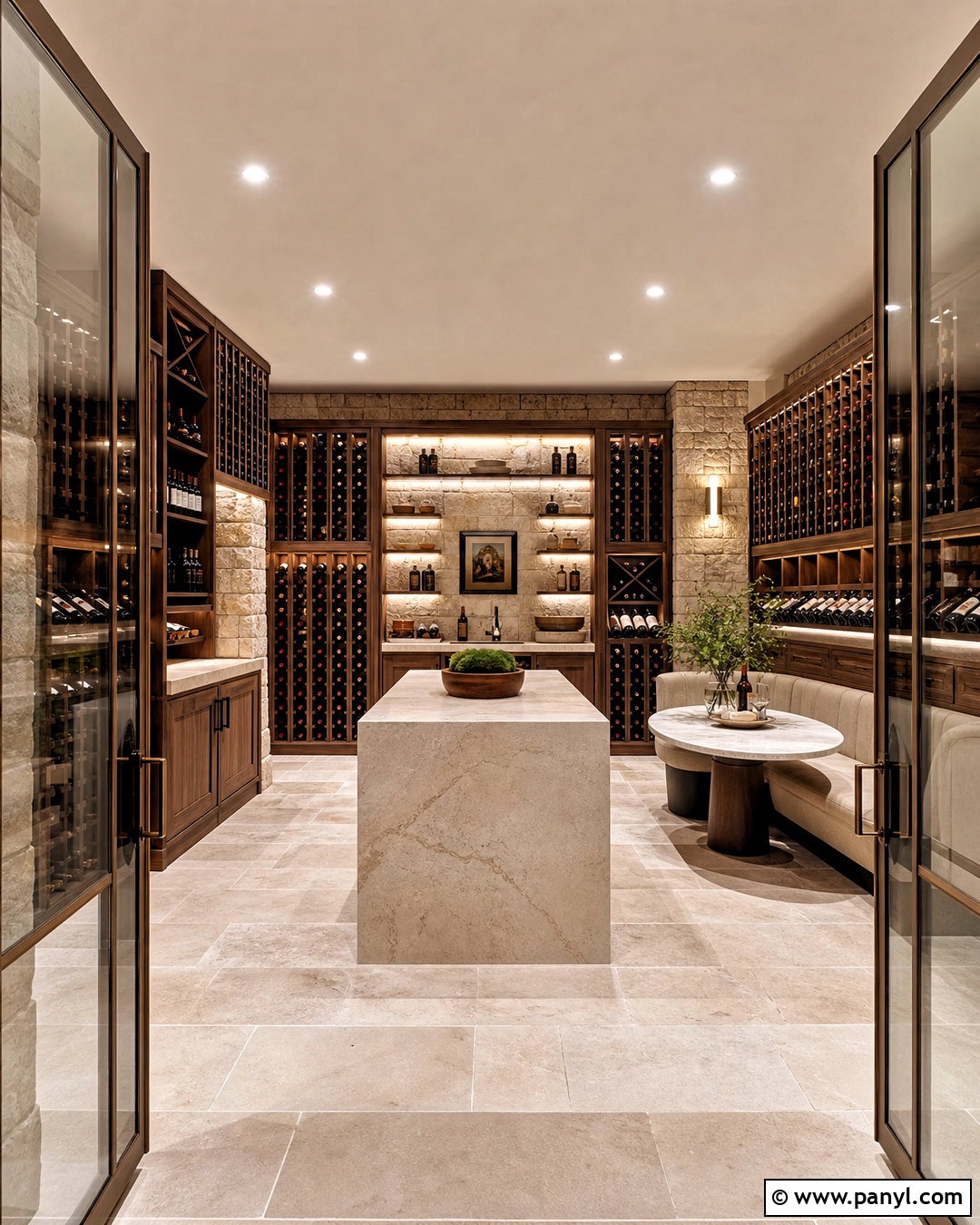 Luxury Stone Basement Wine Cellar - 20 wine cellar ideas basement ideas