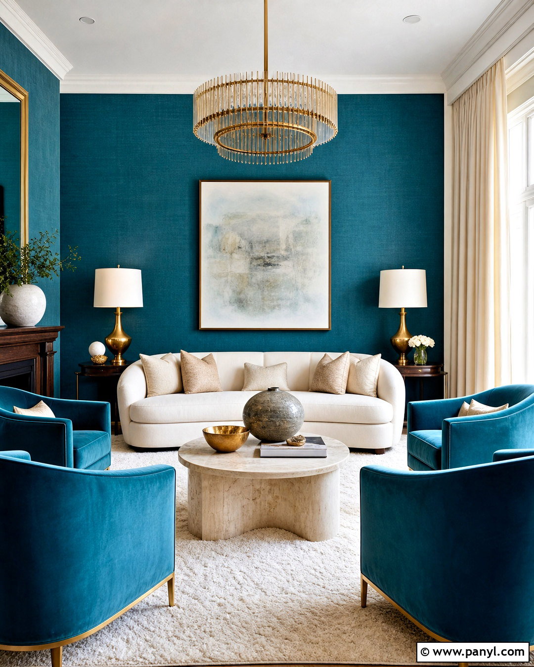 Luxury Turquoise Living Room - 20 turquoise living room ideas