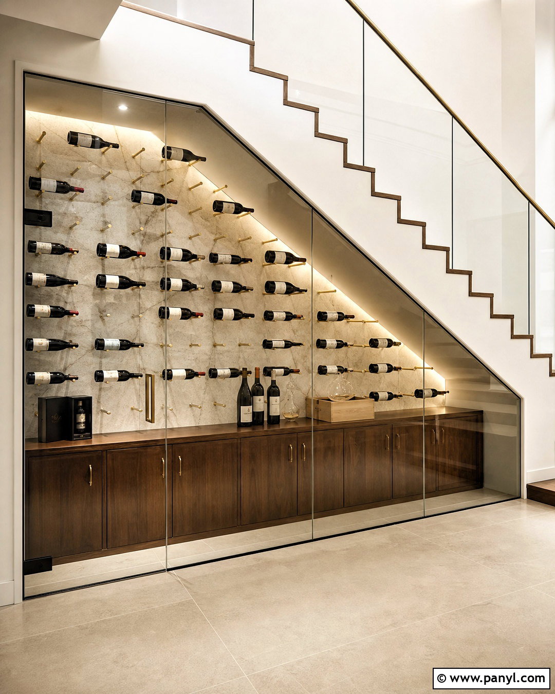 Luxury Under Stairs Wine Cellar - 20 under stairs wine cellar modern ideas