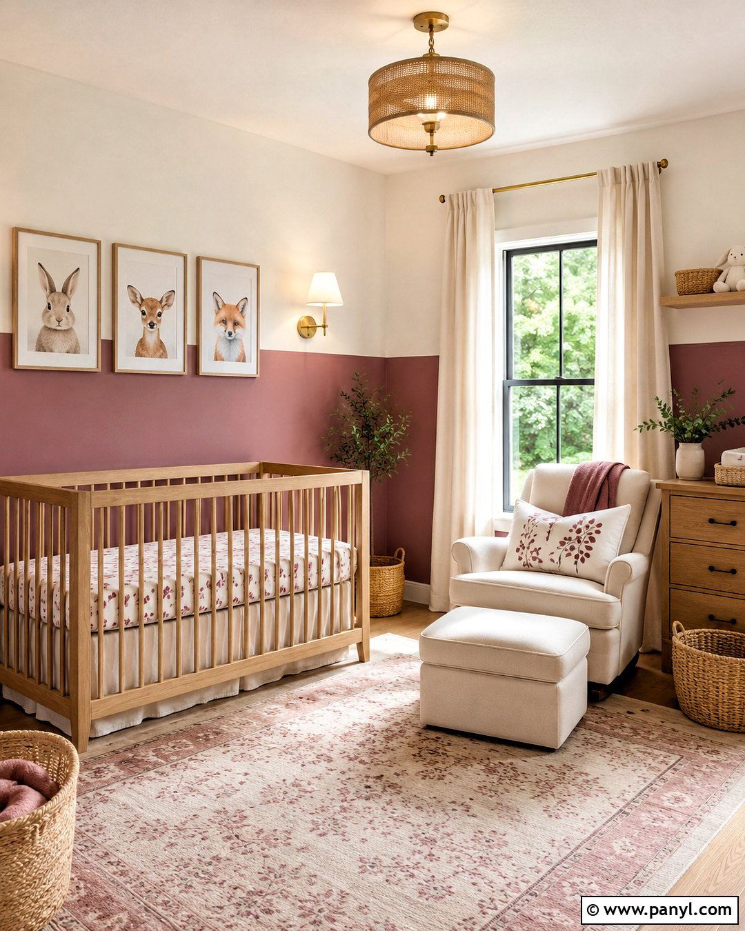 Magenta Nursery - 20 magenta room ideas