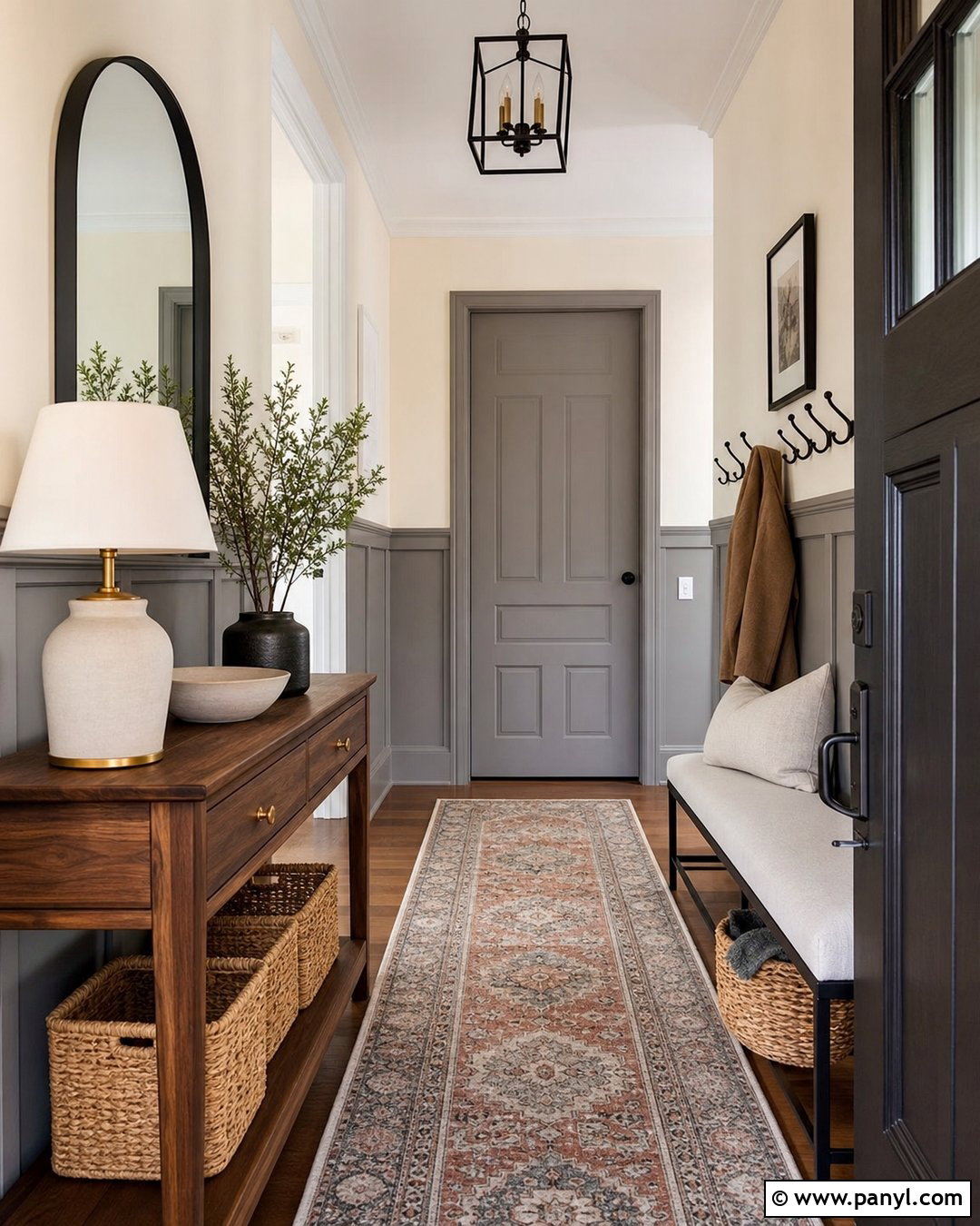 Magnolia And Grey Entryway Walls - 20 Magnolia And Grey Walls