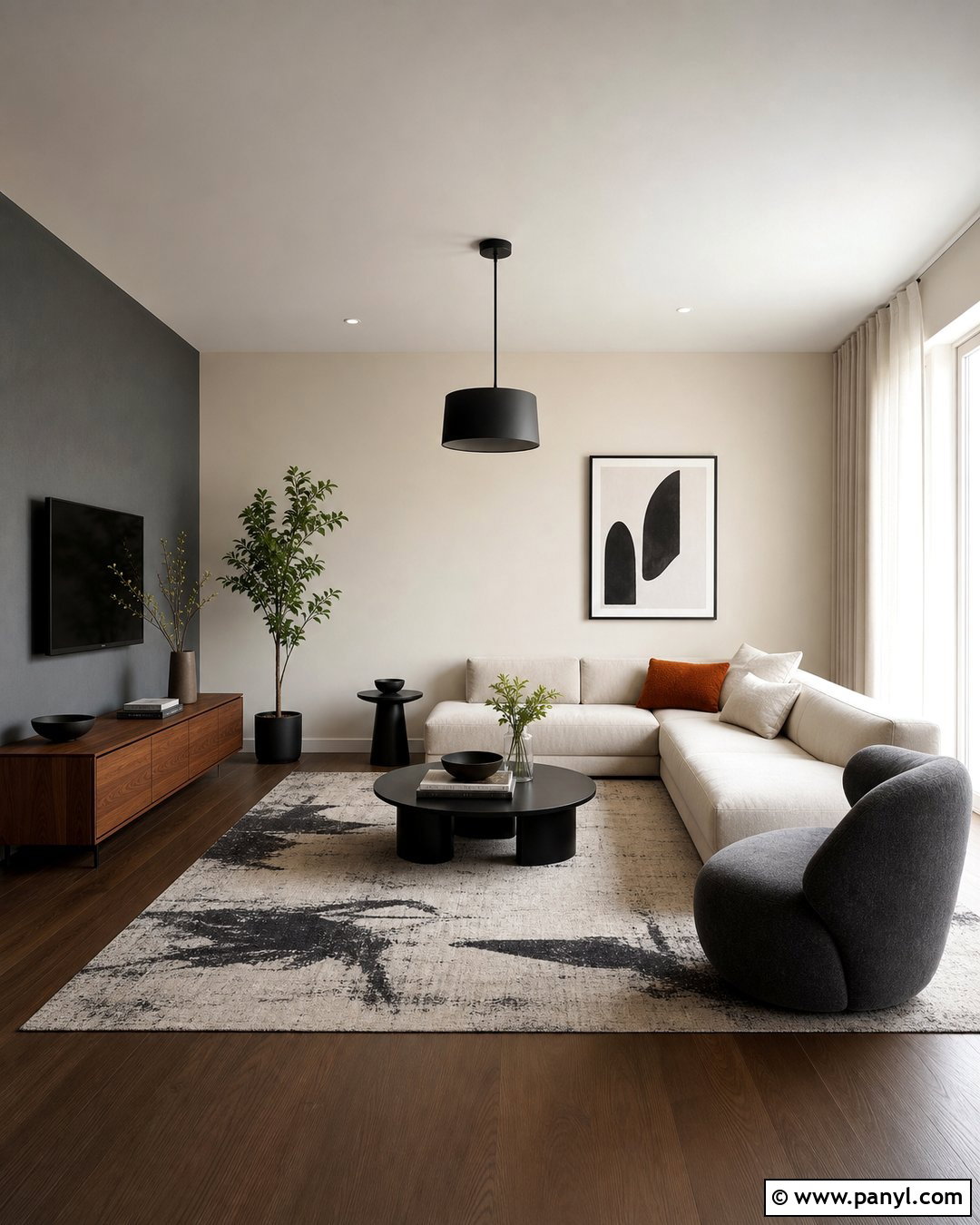 Magnolia And Grey Modern Walls - 20 Magnolia And Grey Walls