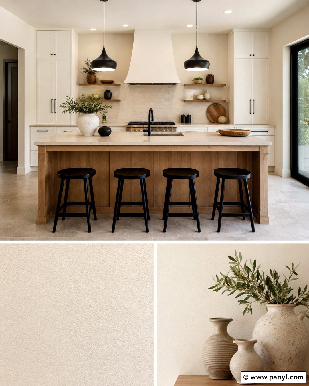 Magnolia Walls With Black Accents - 20 Magnolia Wall Color Ideas