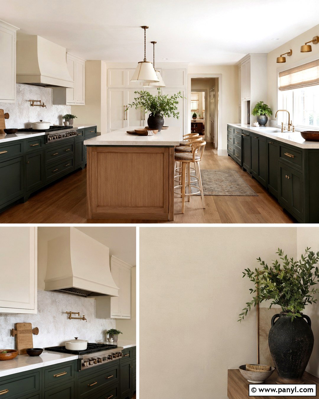 Magnolia Walls With Forest Green - 20 Magnolia Wall Color Ideas
