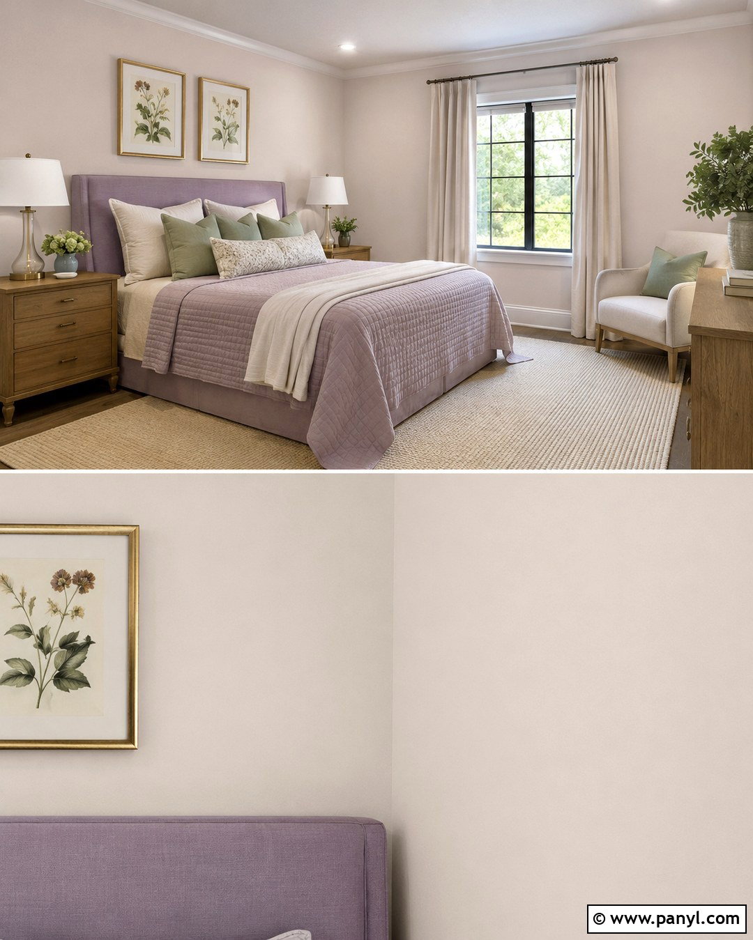 Magnolia Walls With Lavender - 20 Magnolia Wall Color Ideas