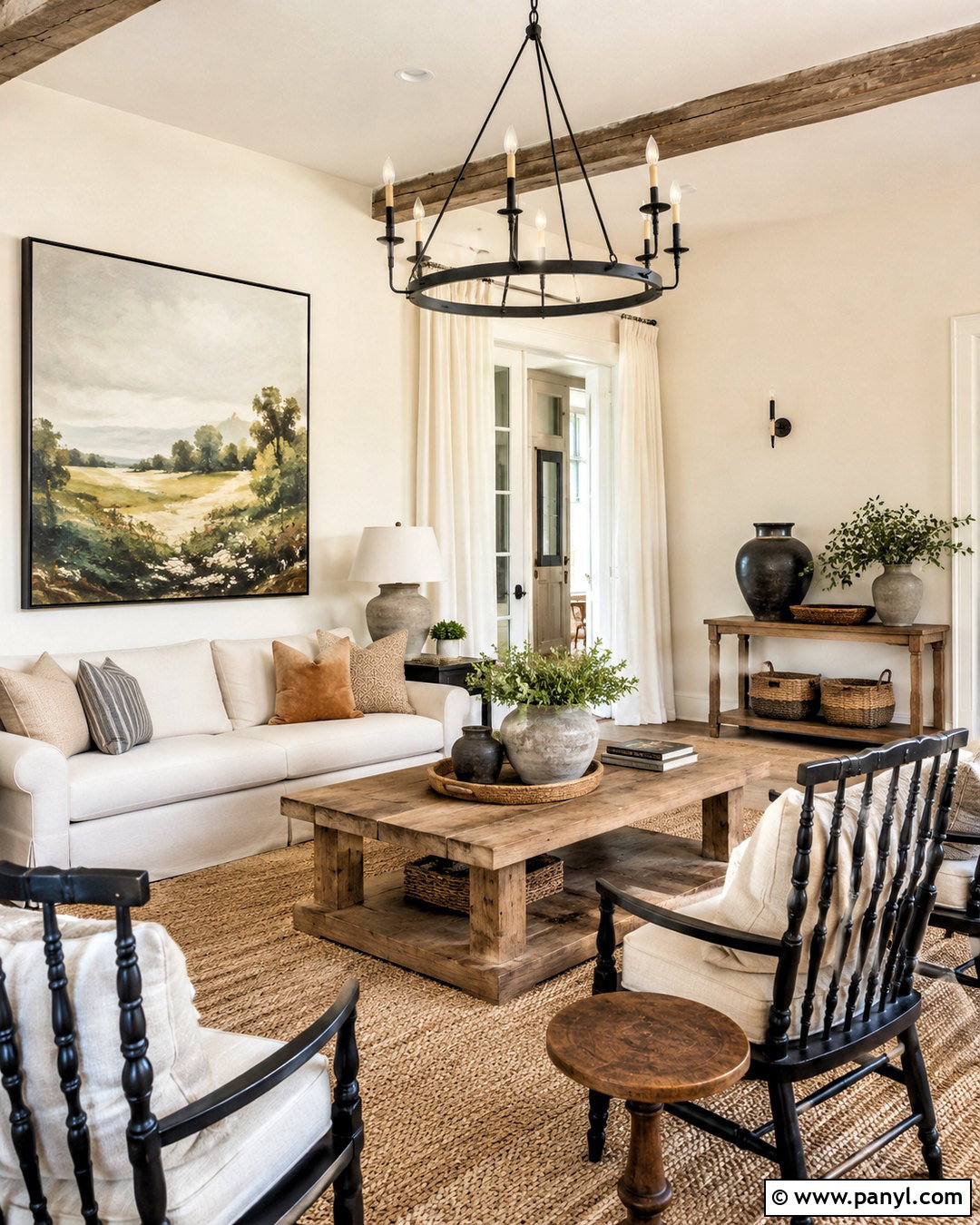 Magnolia Walls With Modern Farmhouse Decor - 20 magnolia wall ideas